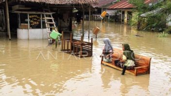 BMKG早期预警:5个亚齐地区,由大雨引发洪水警报状态