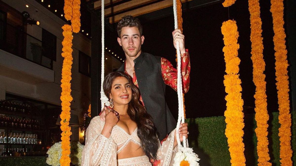 据称婚姻有问题，Priyanka Chopra实际上展示了与Nick Jonas的亲密关系