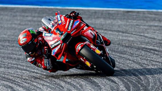 Hasil MotoGP Thailand 2024: Francesco Bagnaia Finish Tercepat, Marc Marquez Crash