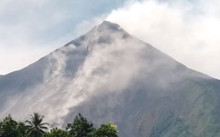 Pos PGA: Aktivitas Gempa Guguran Karangetang Masih Tinggi