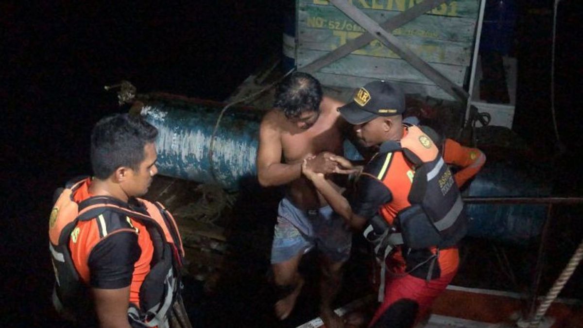 Nelayan Halmahera Selatan yang Dilaporkan Hanyut Ditemukan Selamat