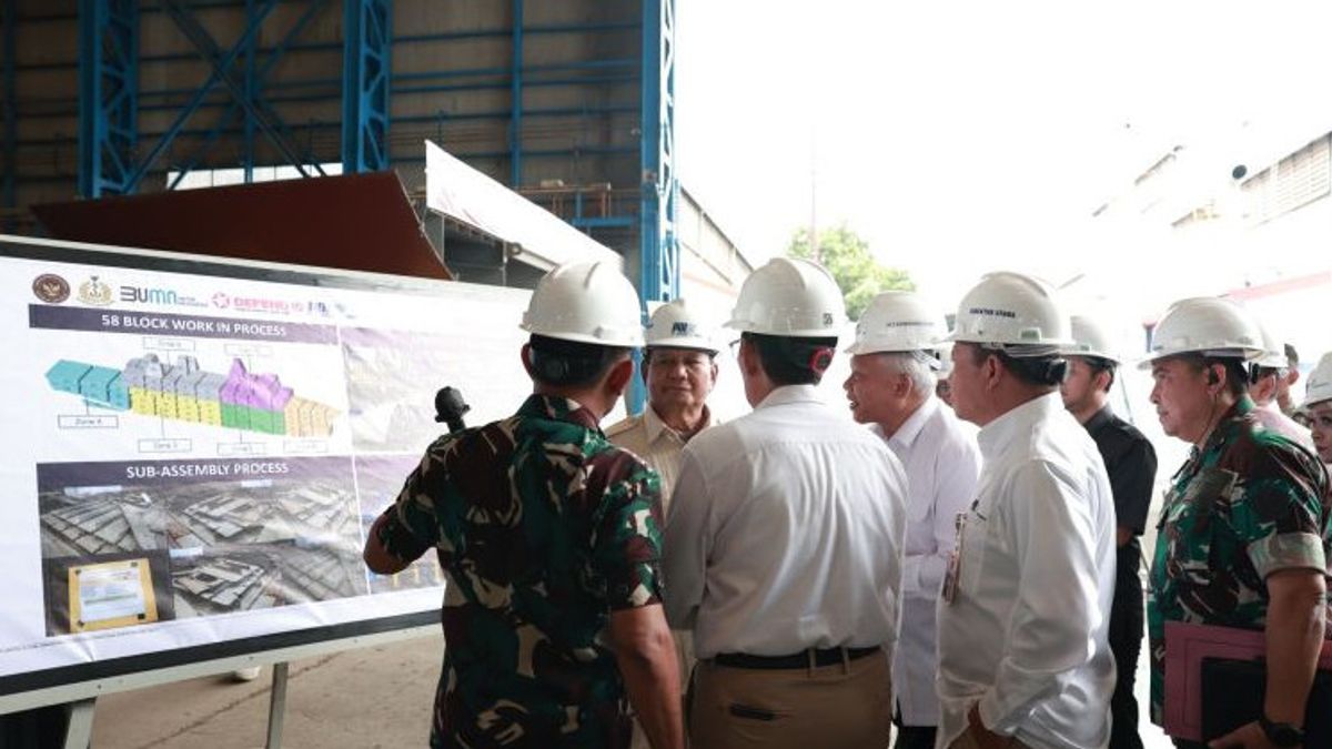 国防大臣はインドネシアの防衛産業が破壊兵戦艦を生産できるようにしたい