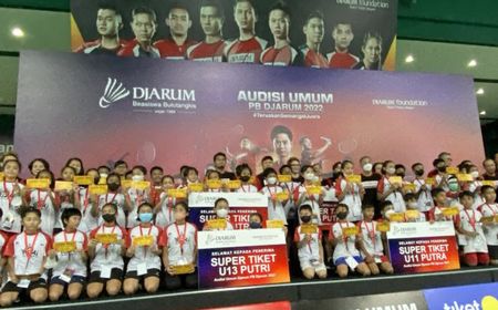 51 Nama Peraih Super Tiket Audisi PB Djarum 2022 Langsung Jalani Karantina 3 Pekan