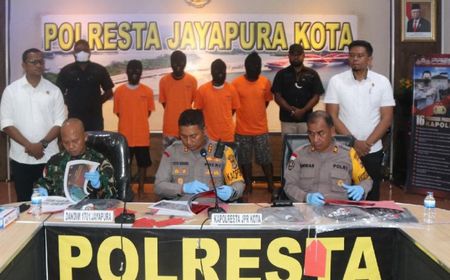 Aksi Rusuh Bakar-bakar Ruko Hingga Faskes Korem Waena Jayapura Sudah Direncanakan 4 Pelaku Ini