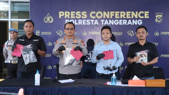 2 Specialists Of Robbery From Lampung Arrested In Tangerang, Police Find Assembled Guns