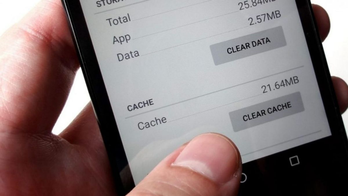 Clear App Cache