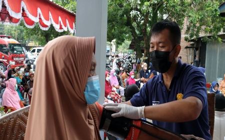 Polres Sukoharjo Gelar Vaksinasi Booster untuk Lansia