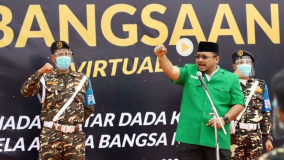 Ketua Umum Ansor Instruksikan Banser Jaga Rumah Orang Tua Mahfud MD di Pamekasan