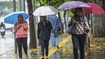 Weather December 27, 2023, The Majority Of Jakarta Area Will Be Rained Starting Wednesday Afternoon