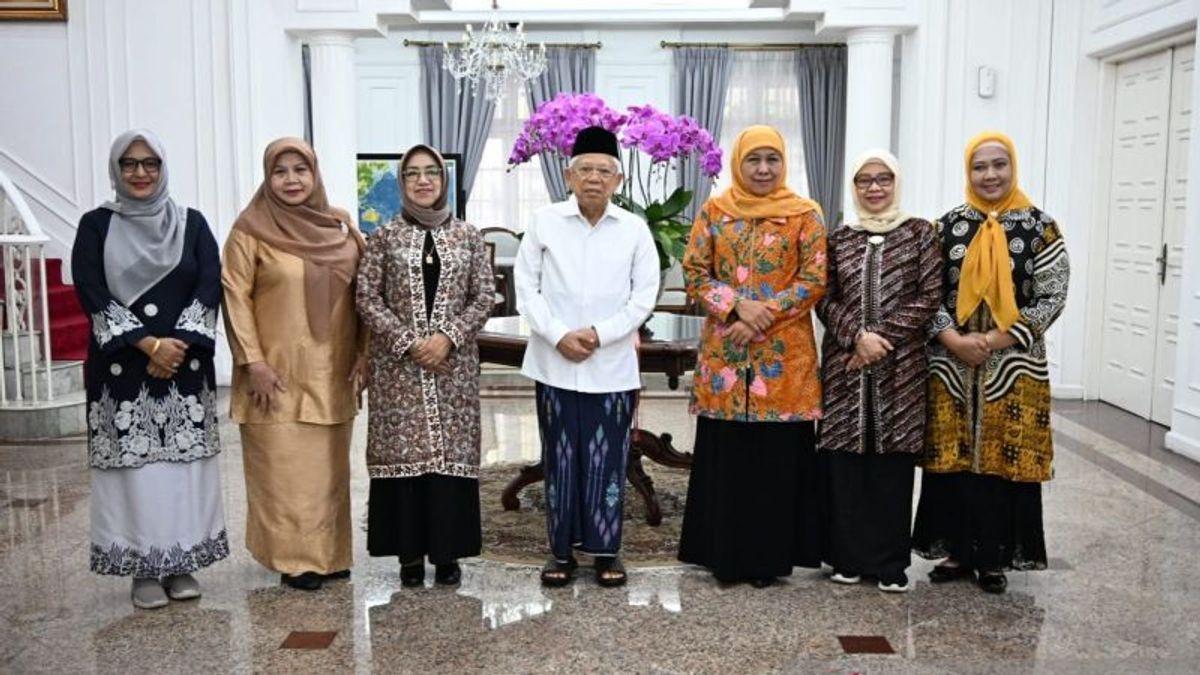 Vice President Ma'ruf Receives Khofifah Indar At The Official Residence, Discuss What?
