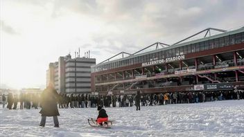 ألغيت مباراتان من الدوري الألماني وسط الثلوج الغزيرة في ألمانيا