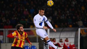Lautaro Martinez Cetak Dua Gol, Inter Milan Hancurkan Lecce