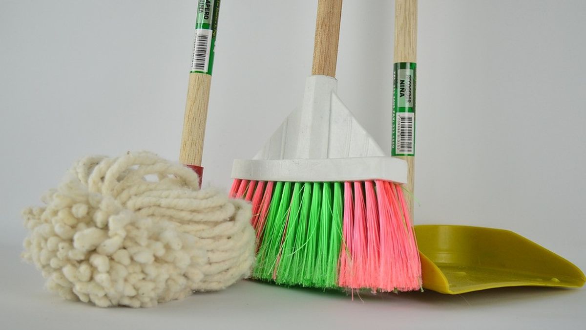 家中、扫、佩尔萨哈中应该存在的清洁工具清单是不够的!