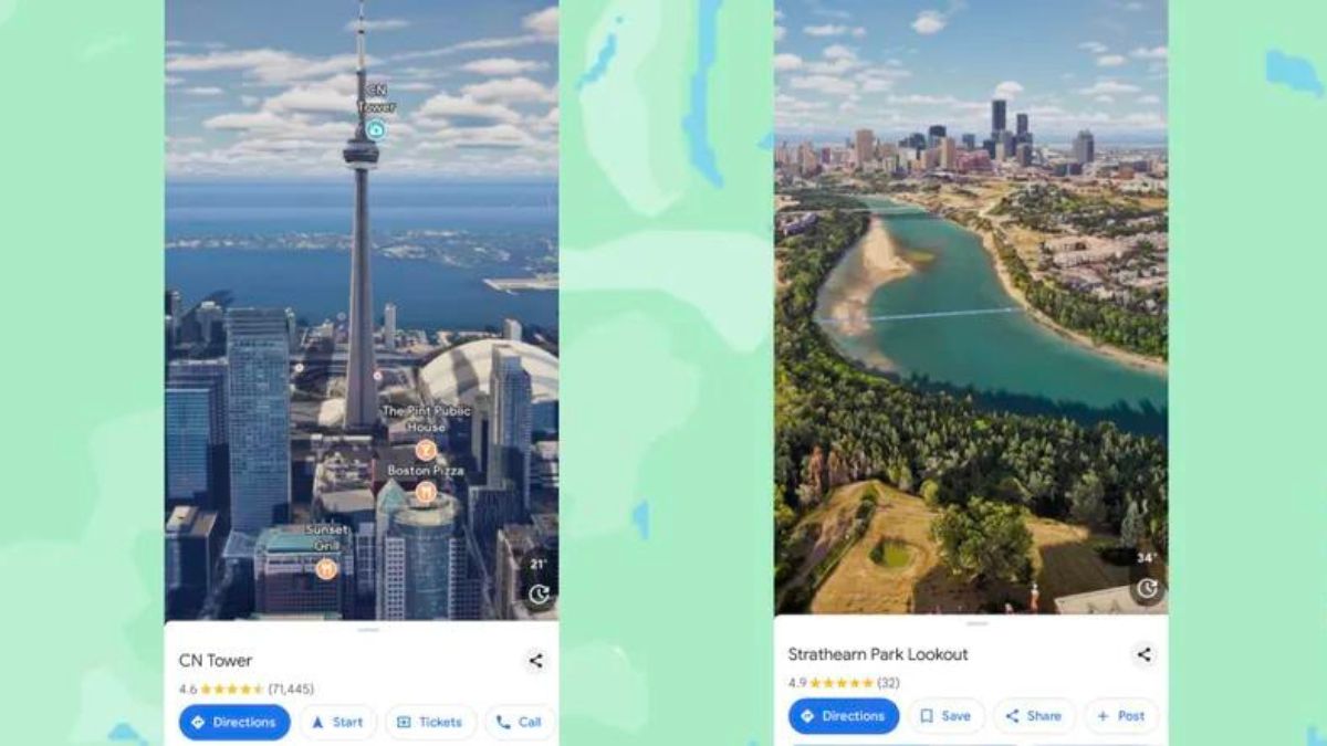 Google Maps présente la fonctionnalité immersive View au Canada