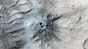 Terungkap! Dampak Hantaman Meteoroid di Mars Ternyata Lebih Dalam dari yang Diperkirakan 