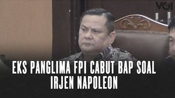 VIDEO: Napoleon Bonaparte Trial, Former FPI Commander Withdraws BAP