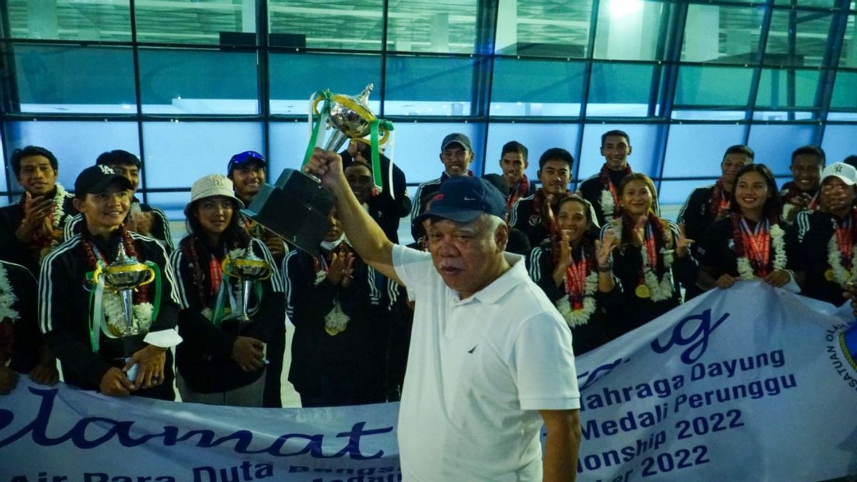 インドネシアのボートチームがタイで11個の金メダルを獲得、バスキ大臣は達成と結束を維持するようにメッセージを送ります