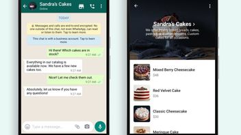 オンラインショッピングはWhatsApp経由で直接行うことができます