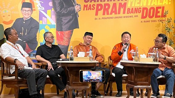 Kubu RK-Suswonoは、Jakarta Lemah Pilgubの勝者、Tim Ses Pramono-Ranoの正当性を呼びます:十分な推論があります