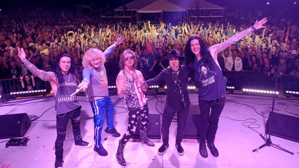 Nostalgia, Steven Adler Mainkan Lagu-Lagu Guns N' Roses di RokIsland Fest 2023