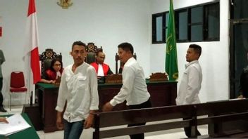 PN Ambon condamné 6-9 ans de prison 3 accusés de drogue, diffamation une raison d’alléger la peine
