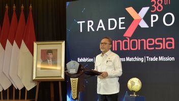 第38回貿易博覧会インドネシアが開催され、貿易大臣は167.62兆ルピアの取引を目標としています