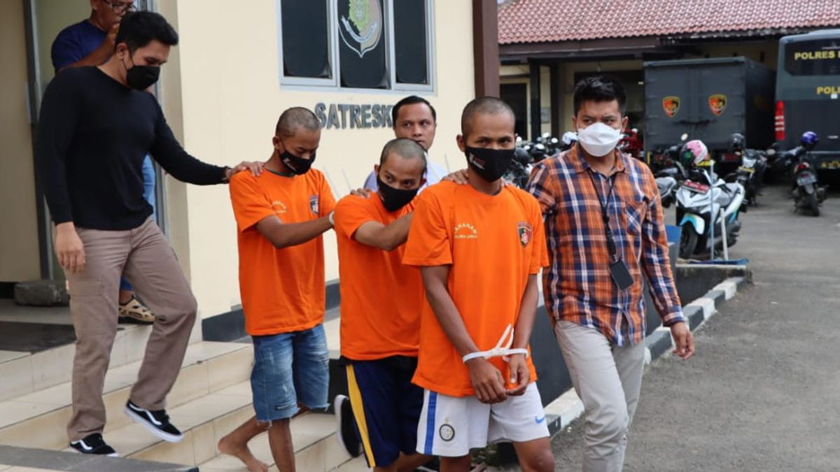 Tiga Pengoplos Gas Bersubsidi di Lebak Banten Ditangkap, Ratusan Tabung Berbagai Ukuran Diamankan Petugas