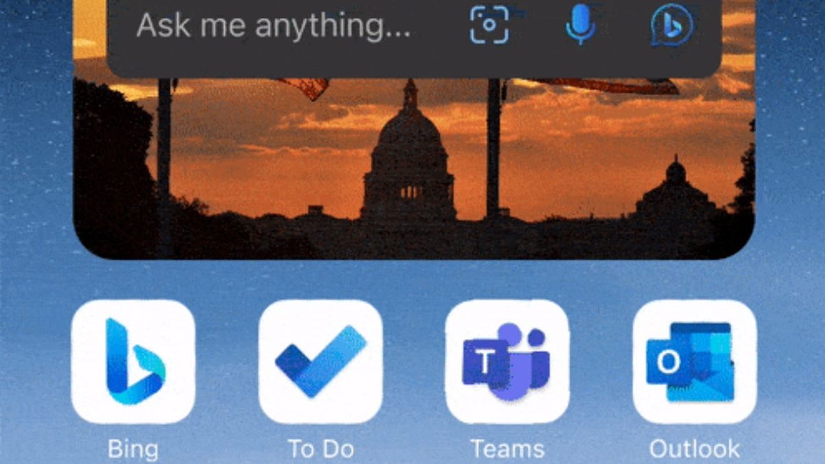 Bing Chat Kini Bisa Diakses Pengguna dari Widget di iOS