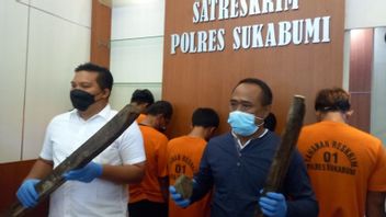 6 Tersangka Perusakan Pos Restribusi Dishub Sukabumi Ditangkap Polisi