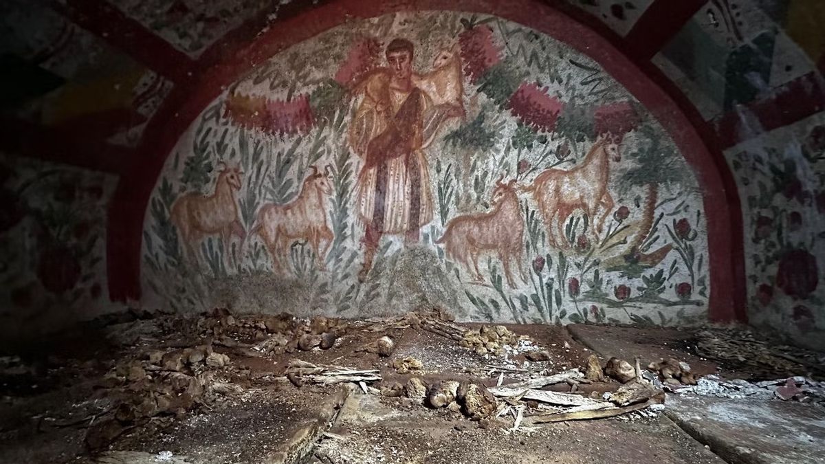 En Turquie, une image de Jésus antique la plus bien conservée a été trouvée