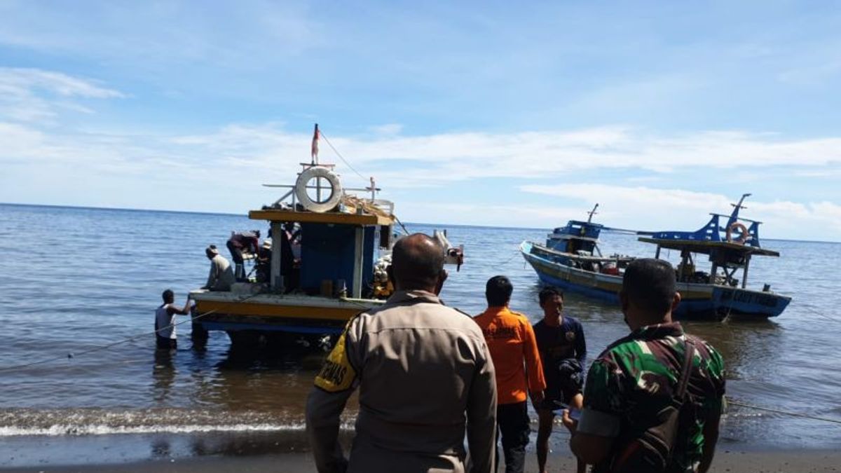 14公里在特尔纳特水域溺水的Firli乘客发现安全