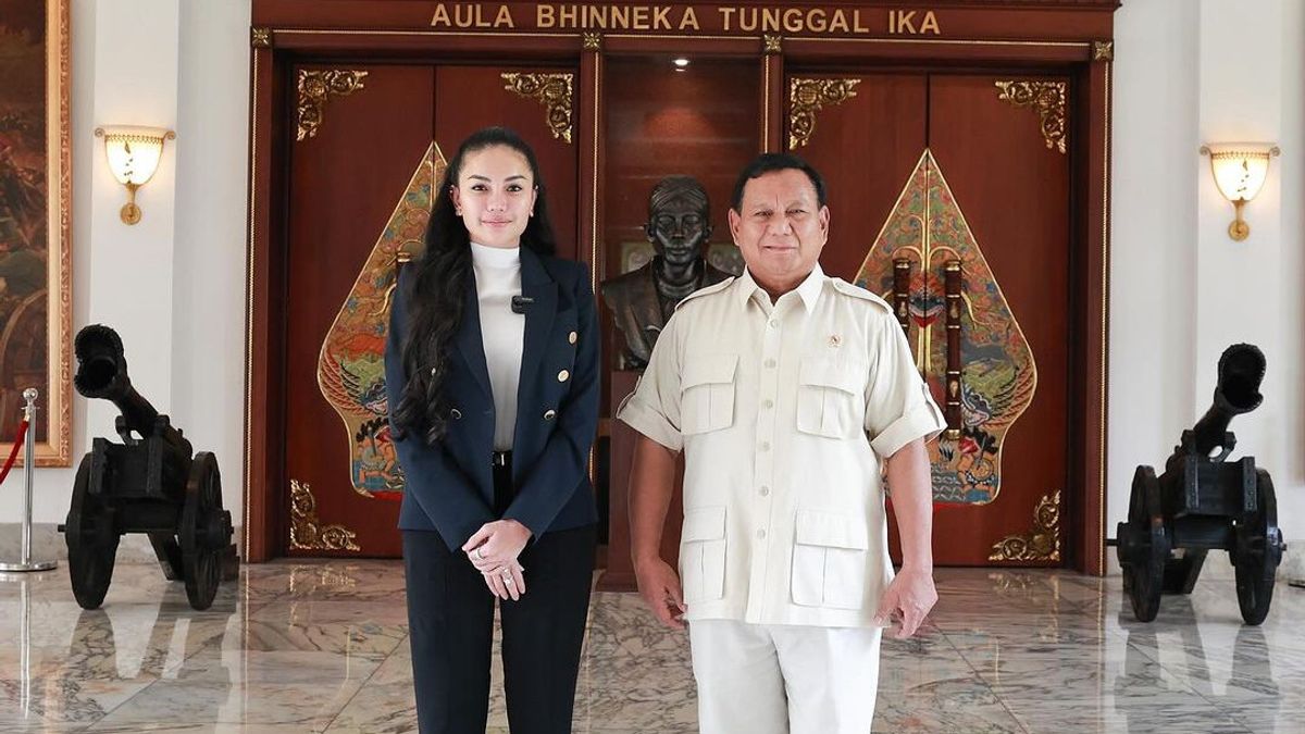 Makan Siang dengan Prabowo, Apa yang Diperbincakan Nikita Mirzani?