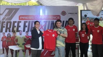 Forms Of Real Support, Jersey Of The Indonesian National Team Present At The Free Fire Game