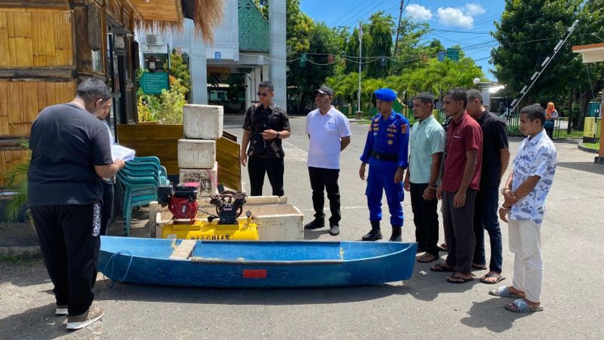 Berkas P21, 5 Tersangka Kasus Bom Ikan Dilimpahkan ke Kejari Sikka