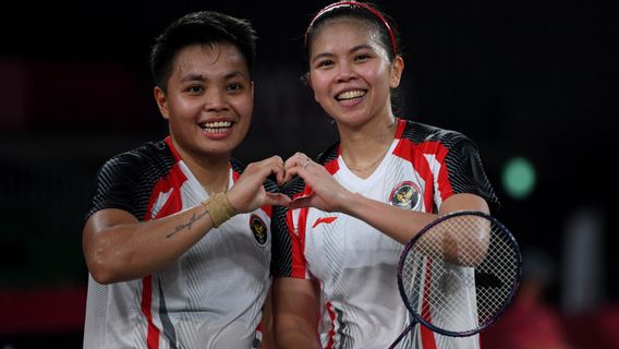 Selamat! Greysia/Apriyani Sabet Emas Olimpiade Tokyo