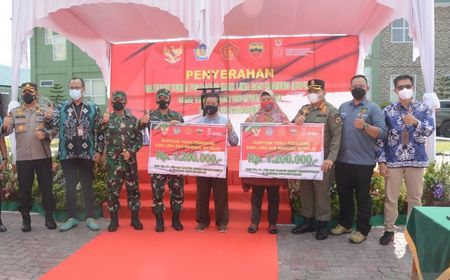 Terpukul Pandemi COVID, 5.000 PKL di Pekanbaru Terima Bantuan Rp1,2 Juta