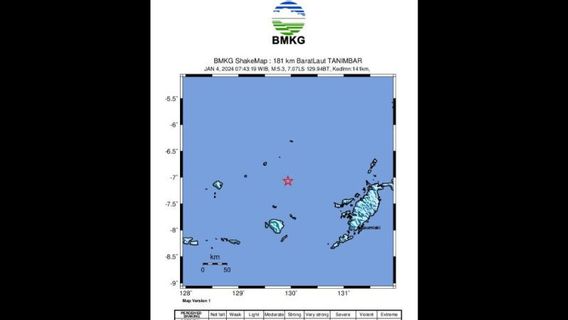 BMKG : Le tremblement de terre de M5,6 frappe la région de la mer de Banda n’a pas le potentiel d’un tsunami