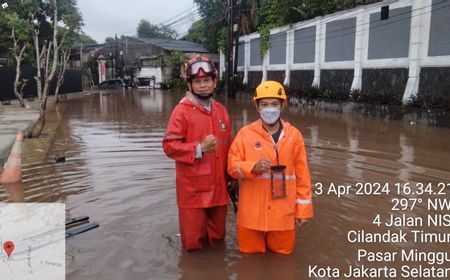 Banjir DKI Jakarta, Genangan Tertinggi Capai 160 Cm di Cilandak Jaksel