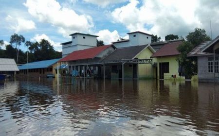 21 Desa Terendam Banjir, Kapuas Kalteng Tetapkan Tanggap Darurat Bencana