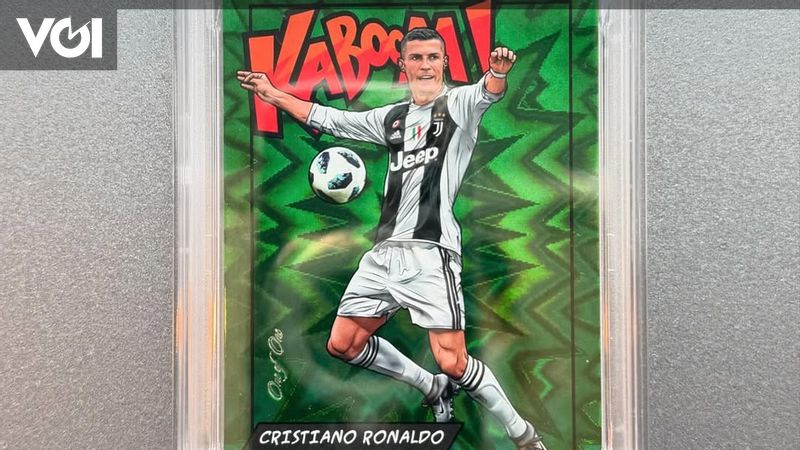 Cristiano Ronaldo Rare Card Sold for IDR 24 Billion in a Private Auction