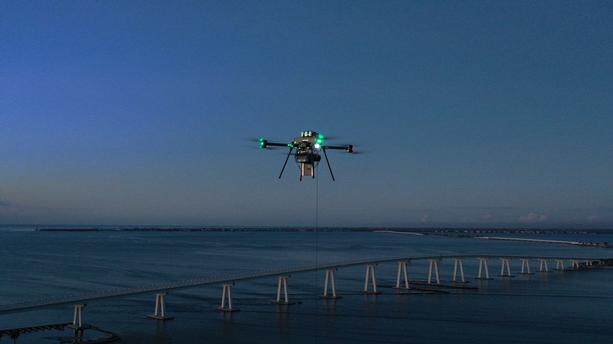 Verizon Terbangkan Drone, Sediakan Konektivitas Internet di Florida yang Terdampak Oleh Badai Ian