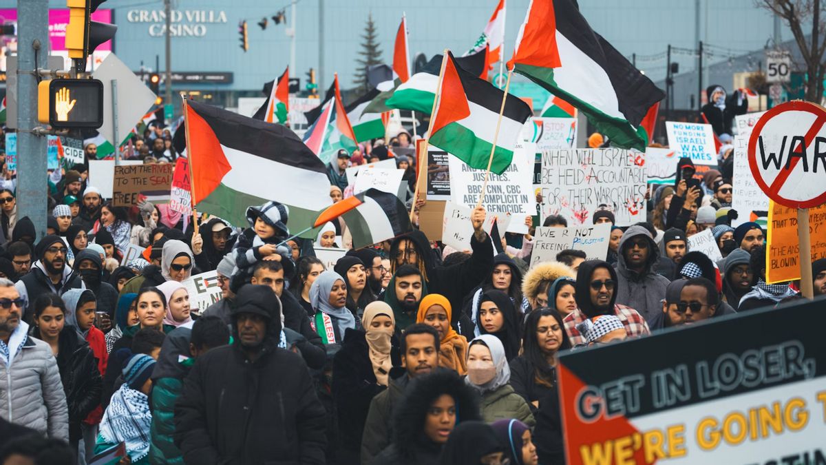 Demo Protes Larangan Palestine Action di London Bentrok, 7 Orang Diproses Hukum
