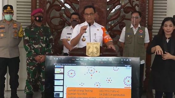 Anies Perpanjang PSBB Transisi di Jakarta Sampai 16 Juli