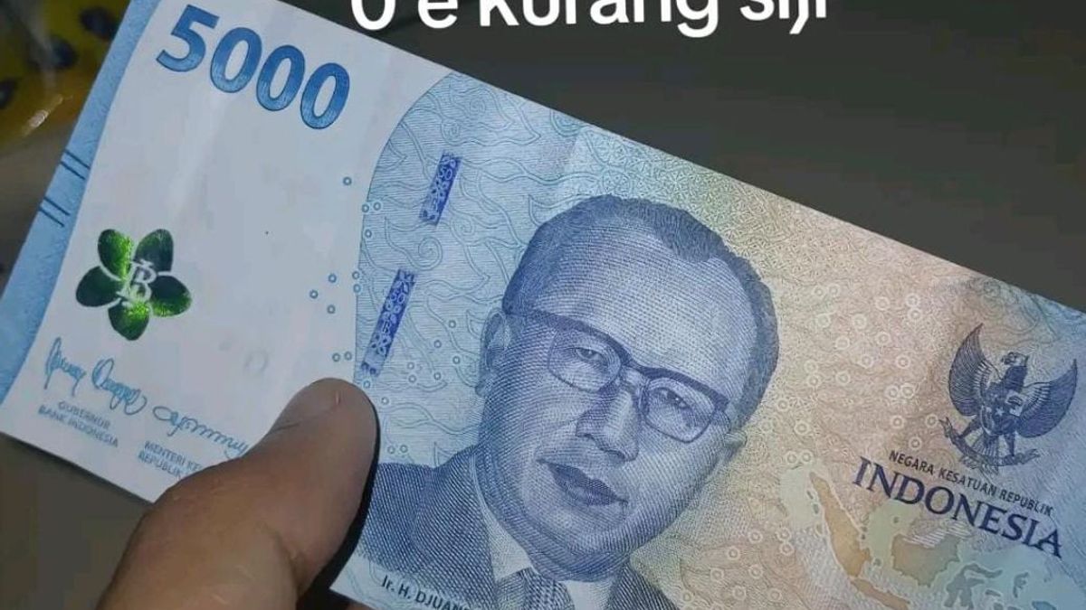 Viral Uang Rupiah Rp50.000 Salah Cetak Beredar, Ini Respons Bank Indonesia