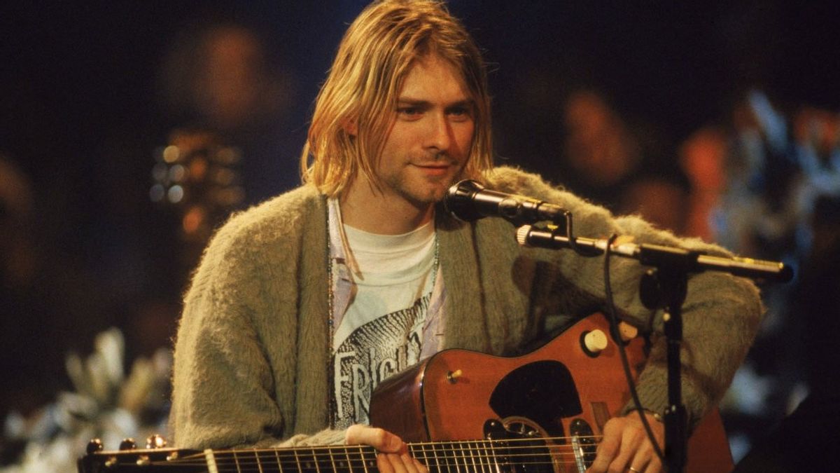 La Guitare De Kurt Cobain Utilisée Sur MTV Unplugged Se Vend Pour Rp8 Milliards