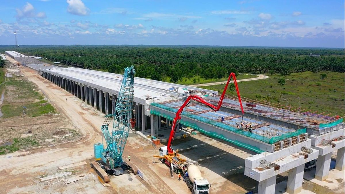 受限制的当地道路通道,Hutama Karya正在寻找建设北干巴鲁环城收费公路的解决方案