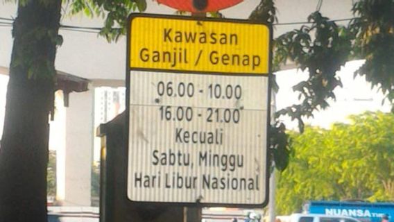 Kebijakan Ganjil-Genap Diberlakukan Lagi Setelah Ditiadakan karena Banjir