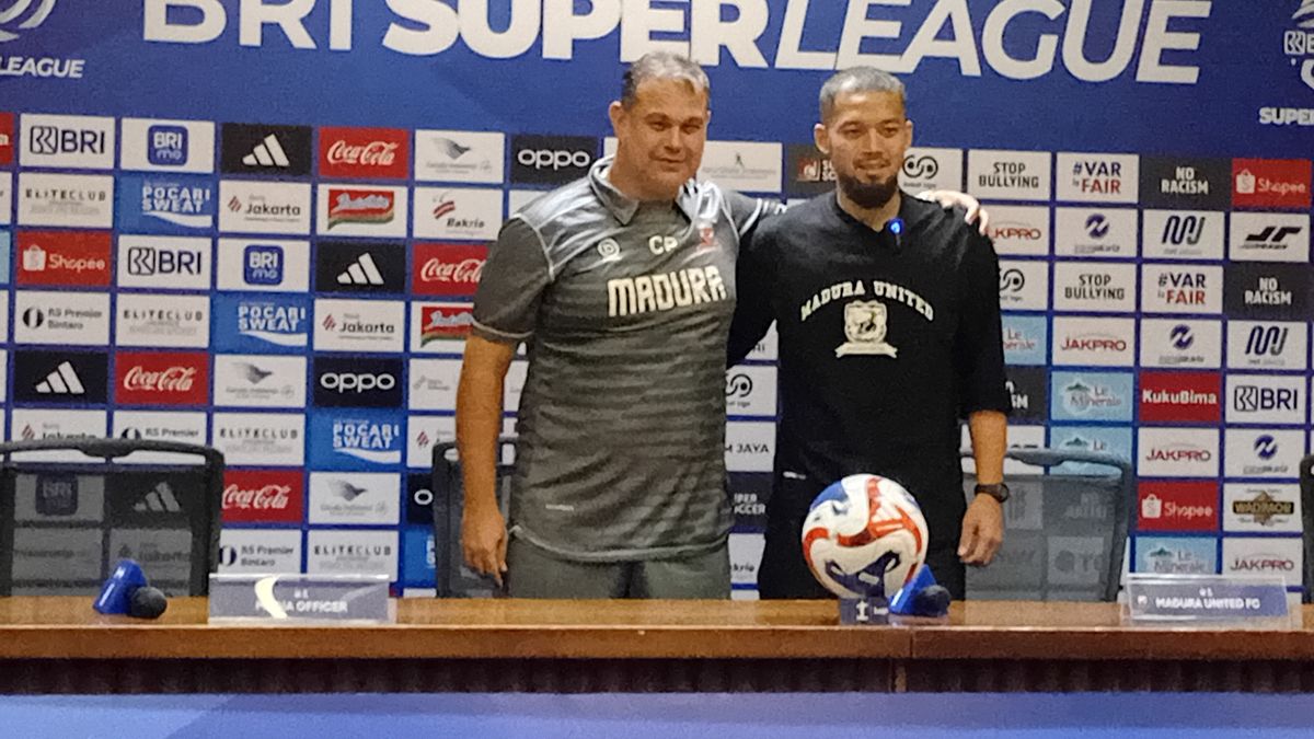 Adaptasi Pemain Baru Berjalan Positif, Pelatih Madura United Optimistis Bisa Bendung Persija