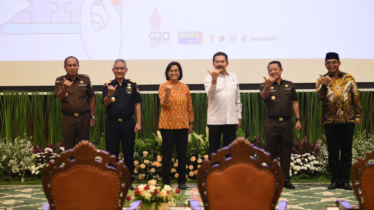 Sri Mulyani Happy To Tie Cooperation With AGO: Strengthen Customs Supervision To Intelligence Functions