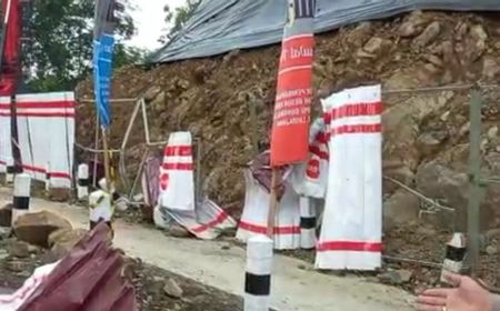 Jembatan Gantung Gladak Perak Lumajang Ditutup Akibat Longsor